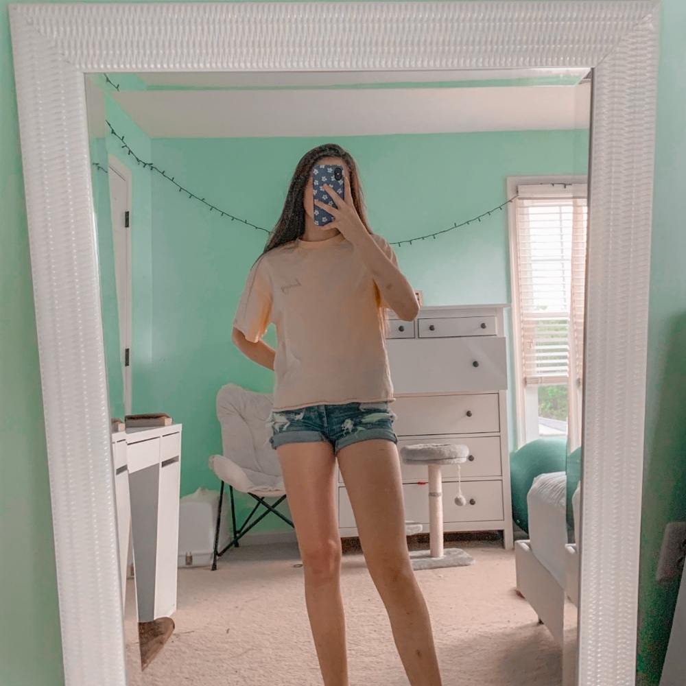 brandy melville honey t shirt